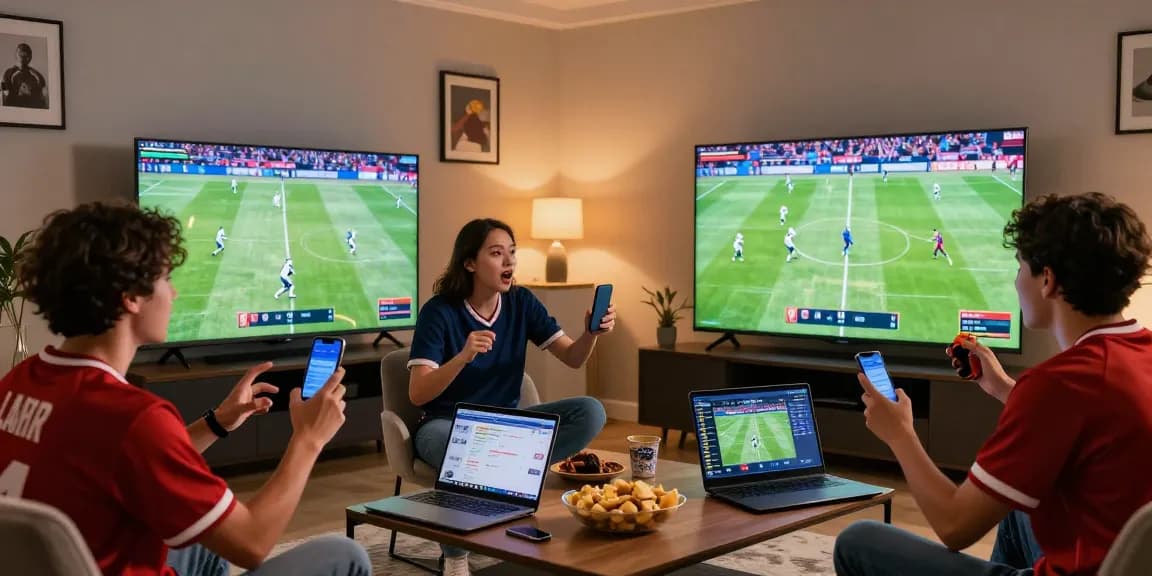 Engaged fans nonton bola live with exciting match displays and interactive chat, showcasing vibrant sports culture.