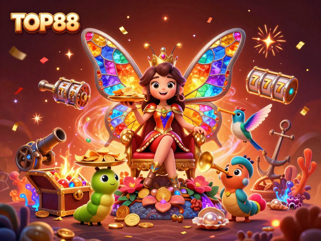Engage in thrilling casino adventures with TOP88 while winning vibrant treasures and gem-studded rewards.
