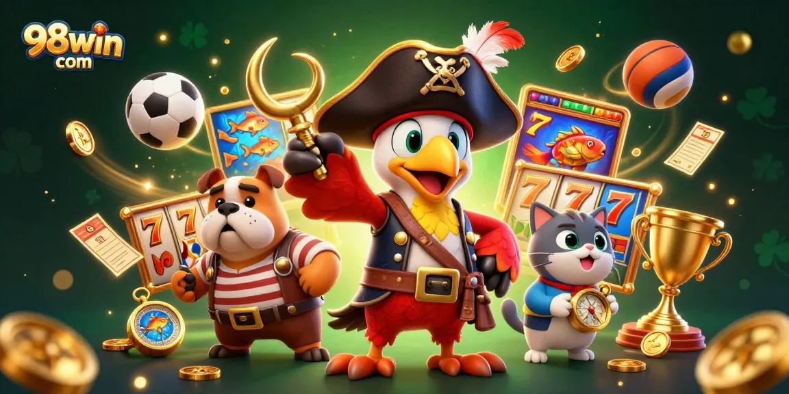 Engage in exciting gameplay at 98win com with colorful slots and dynamic gambling action.