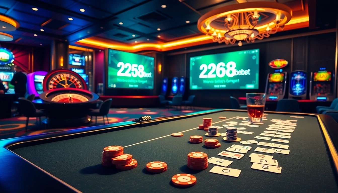 Experience the thrill of winning with online games at https://258bet.bio/ in a vibrant casino setting.