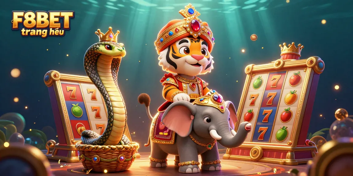 Experience thrilling gameplay at F8BET trang chủ with dazzling jackpot slots and vibrant casino elements.