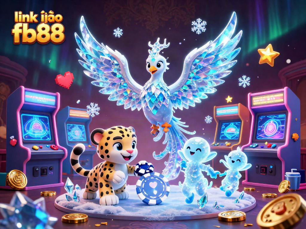 Experience excitement with link vào fb88 illustrated in vibrant 3D artwork featuring interactive casino elements.