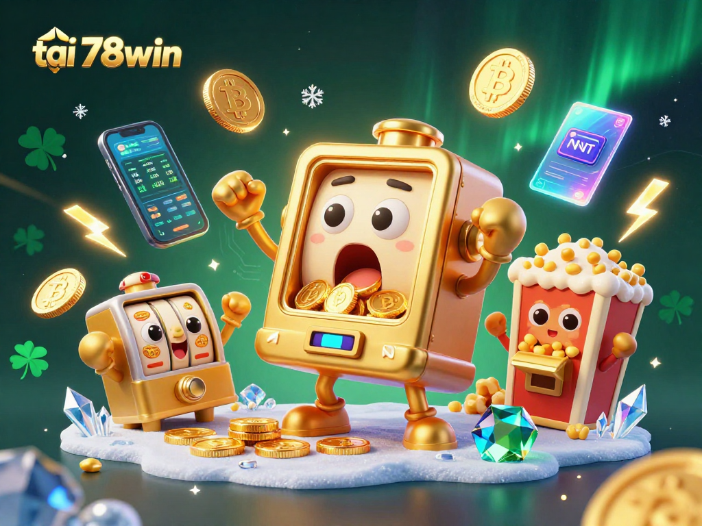 Play slots and win big at tai 78win with dynamic scenes of gold coins and jackpots.