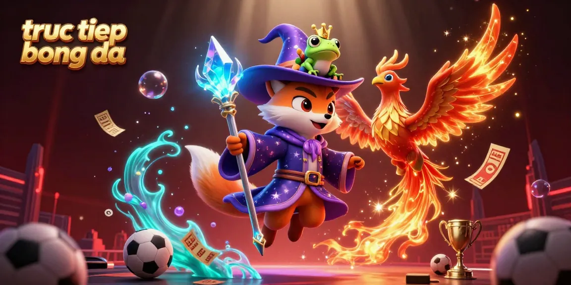 Experience truc tiep bong da with dynamic sports betting elements and vibrant characters.