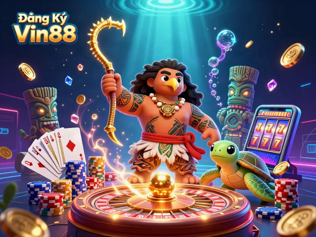 Join the excitement at Đăng Ký Vin88 with vibrant games, dazzling elements, and thrilling gambling action.