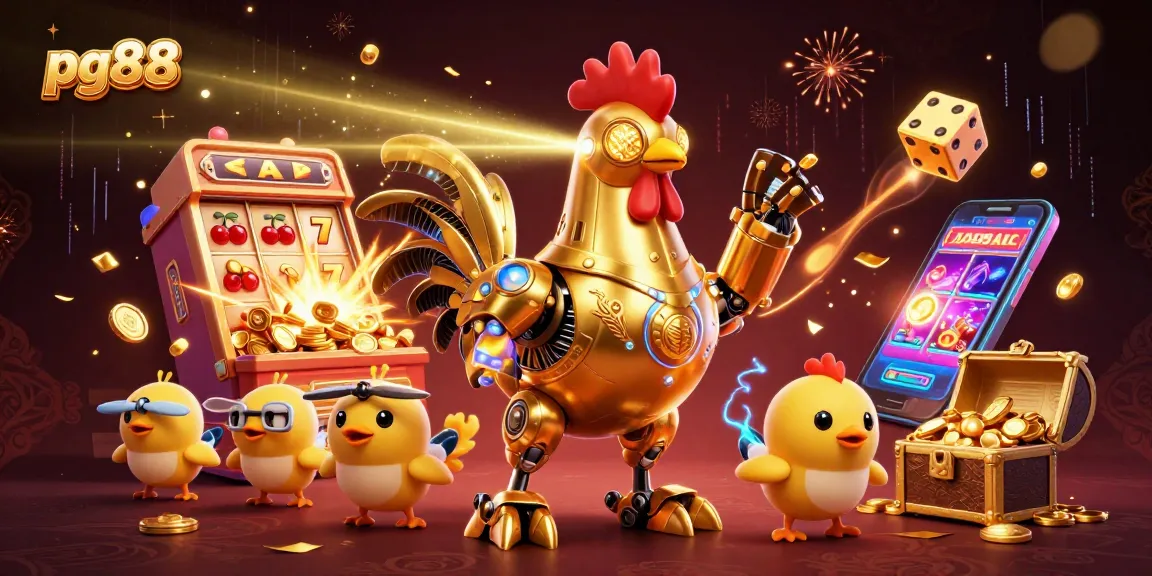 Experience jackpot wins with pg88's dynamic 3D slot machine and vibrant casino characters.