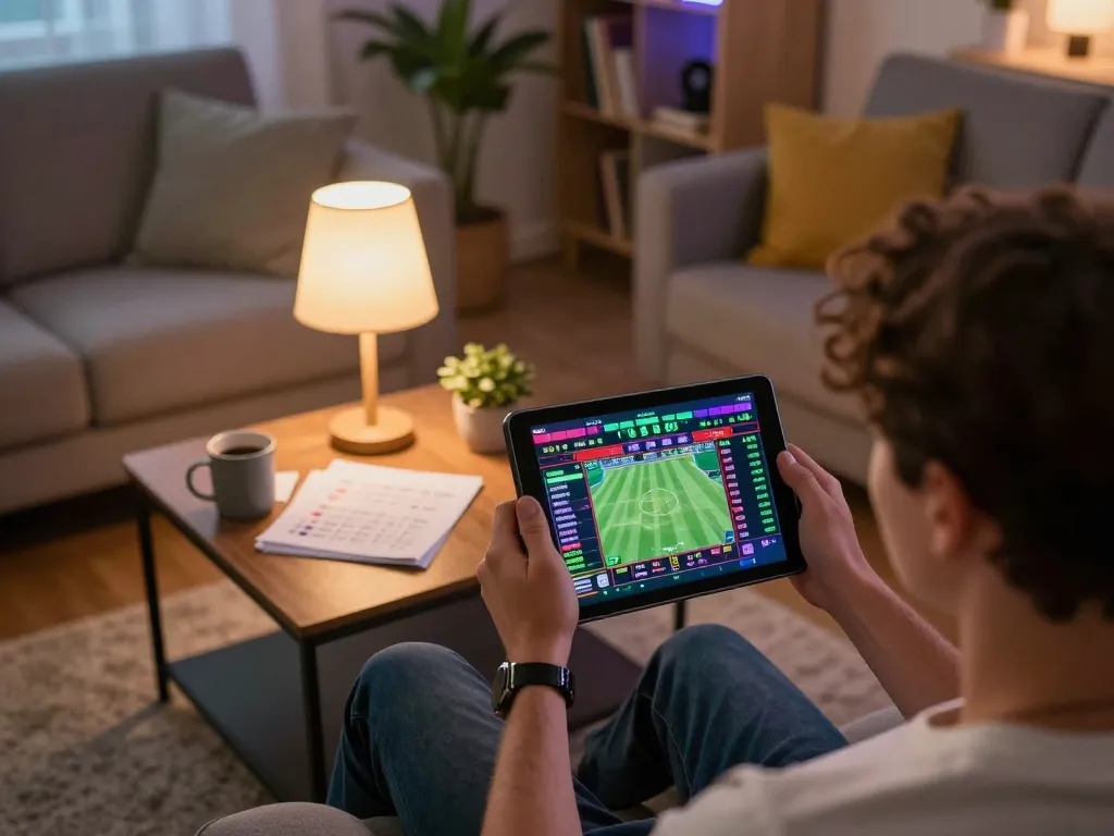 Kèo nhà cái hôm nay highlighted as a player engages in online betting with dynamic interface visible.