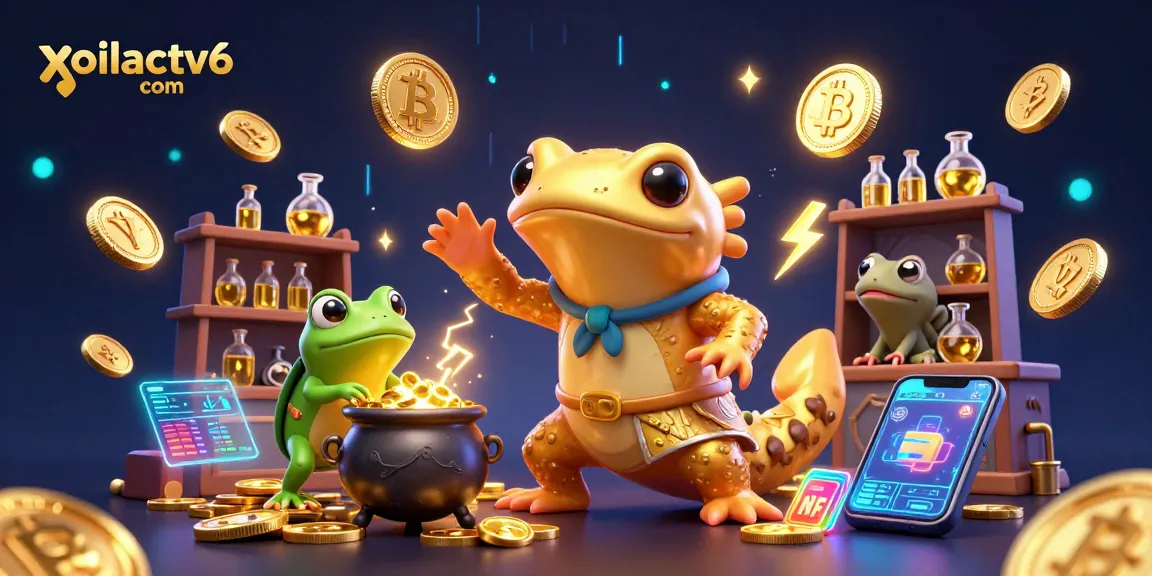 Experience the excitement of betting at xoilactv6 com with vibrant scenes of gambling and golden treasures.