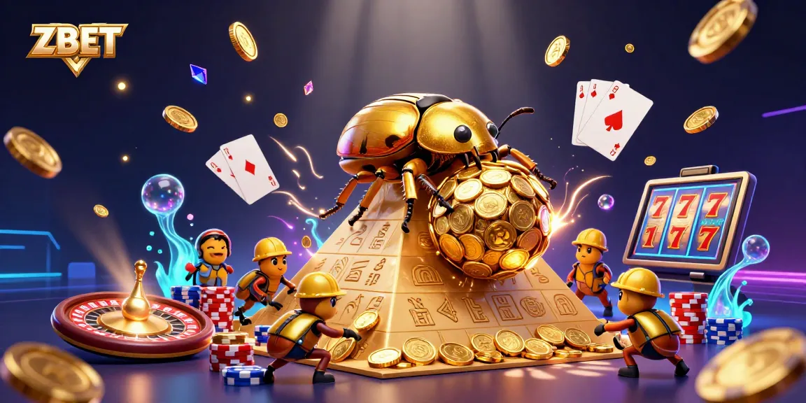 ZBET offers exhilarating gameplay experiences with a golden coin theme and vibrant visuals.