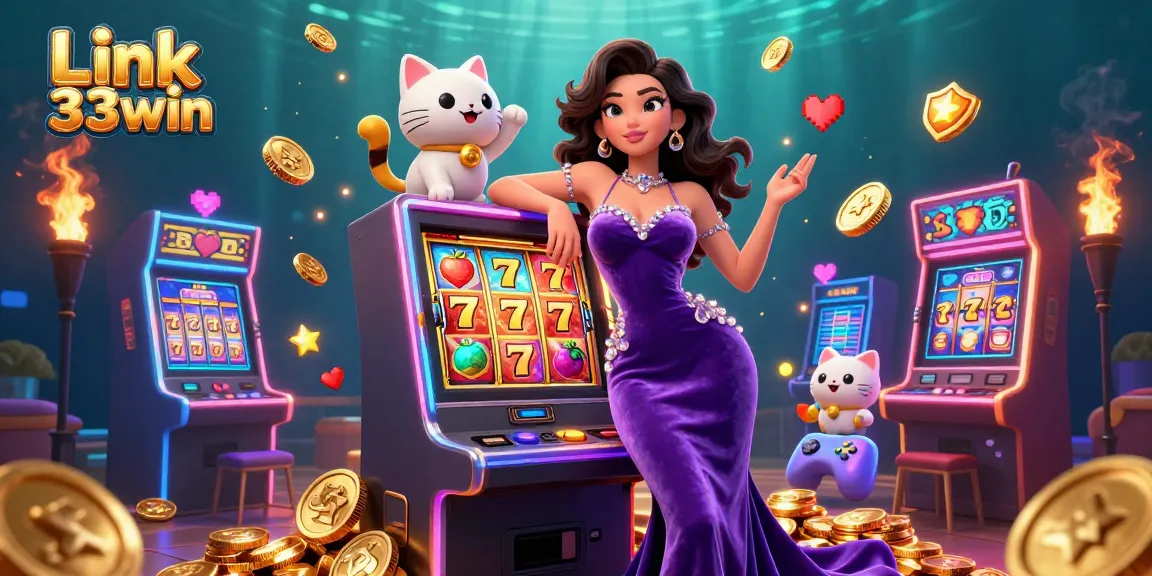 Play slots and win big at Link 33win with dazzling jackpots and exciting 3D illustrations!