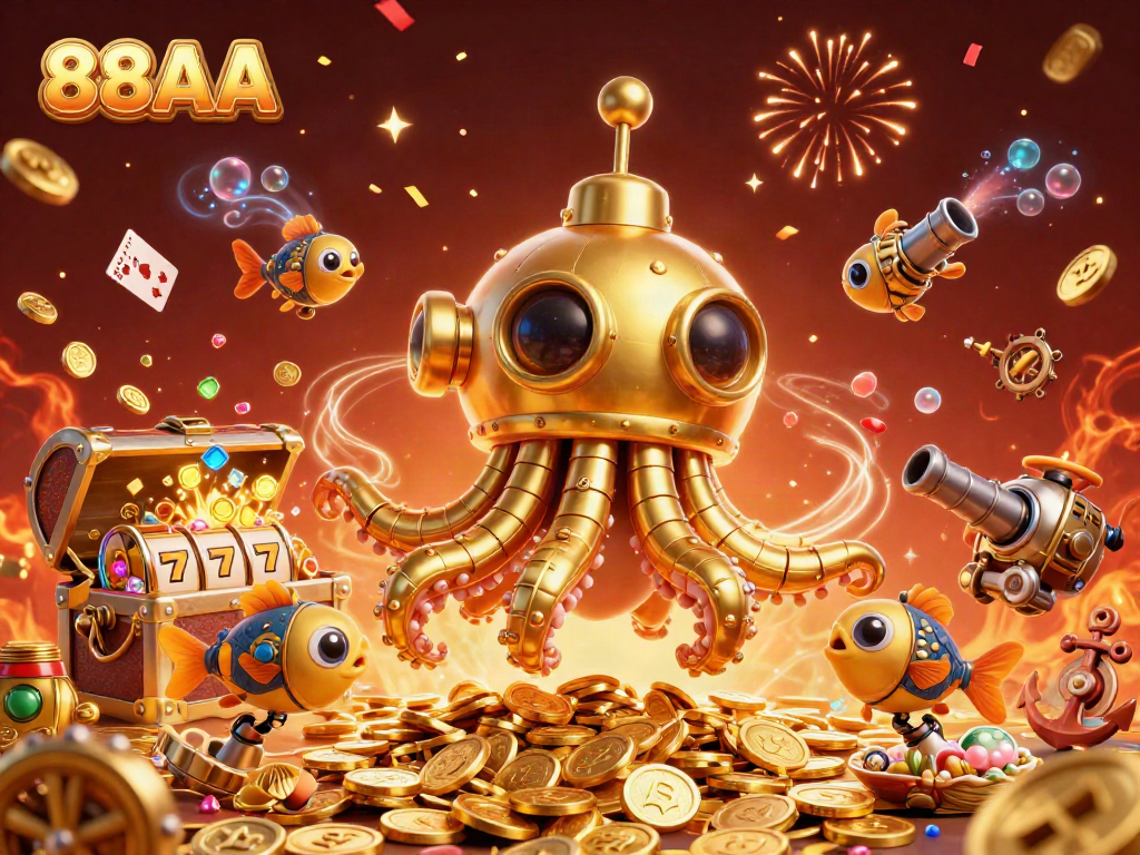 Experience thrilling gameplay with 88AA and win giant jackpots amid dazzling underwater treasures.