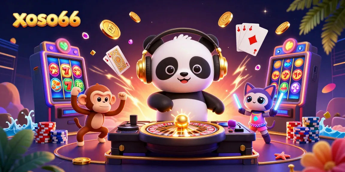 Engage with exciting casino games at xoso66 featuring vibrant 3D characters and dynamic gambling elements.