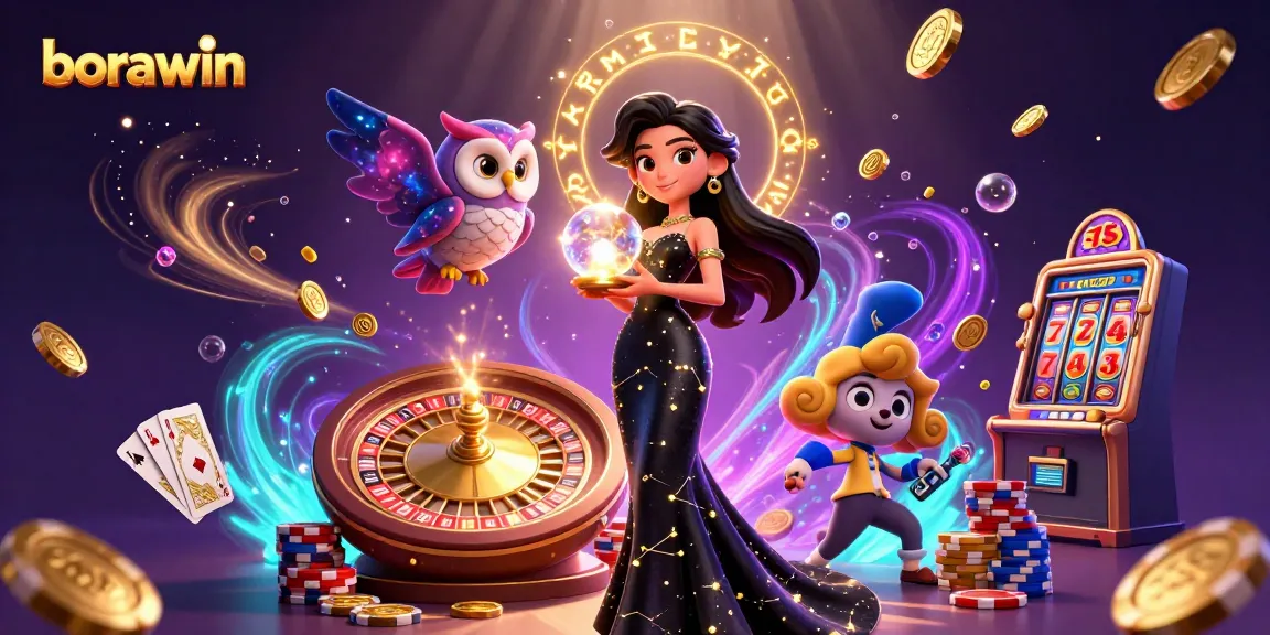 Jogue slots e ganhe muito na borawin com emocionantes moedas douradas e elementos de cassino.