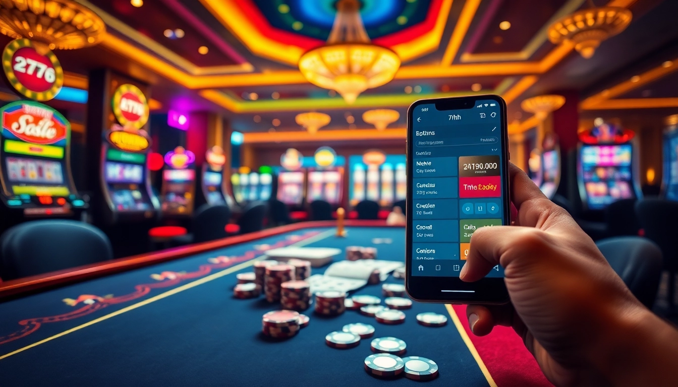 Participants engaged in exciting gambling activities at the 7hh casino while experiencing the thrill of winning.