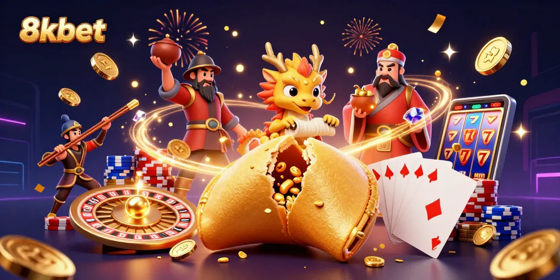 Experience thrilling winnings at 8xbet with dynamic casino elements amidst a vibrant scene.