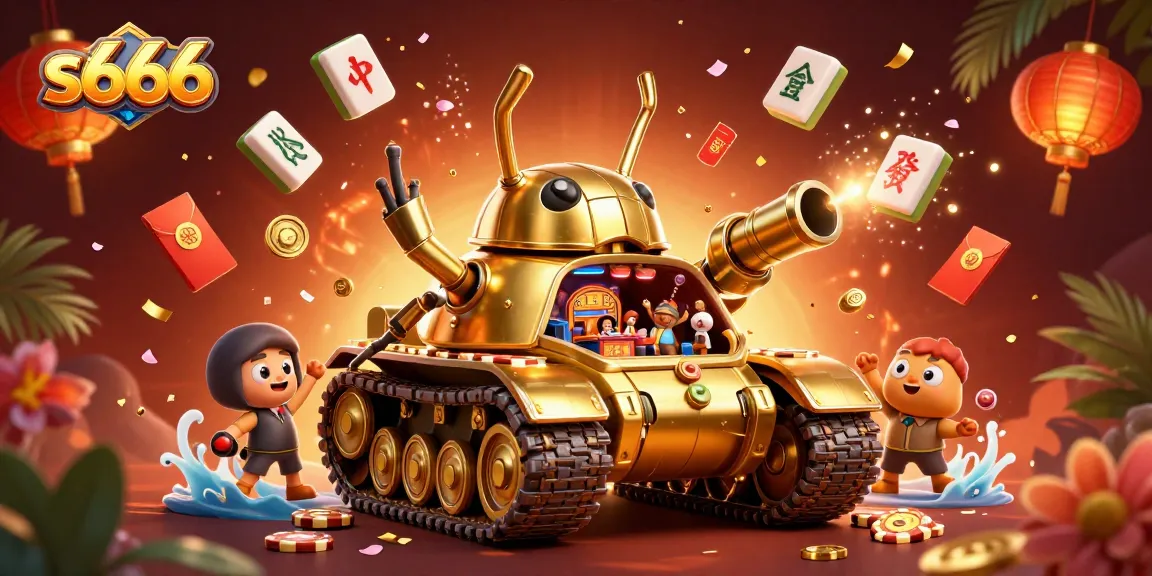 Spin the reels with s666's breathtaking mini casino in a vibrant 3D world.