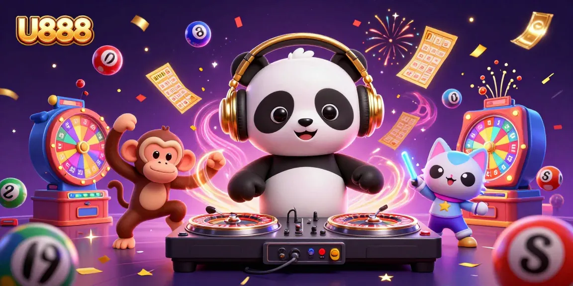 U888 offers vibrant and dynamic gaming experiences with exciting characters and colorful elements.