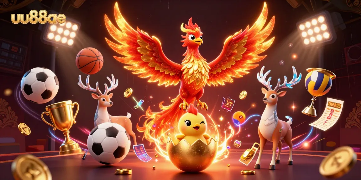 Experience thrilling action with uu88ae as colorful sports elements blend with fantasy characters.