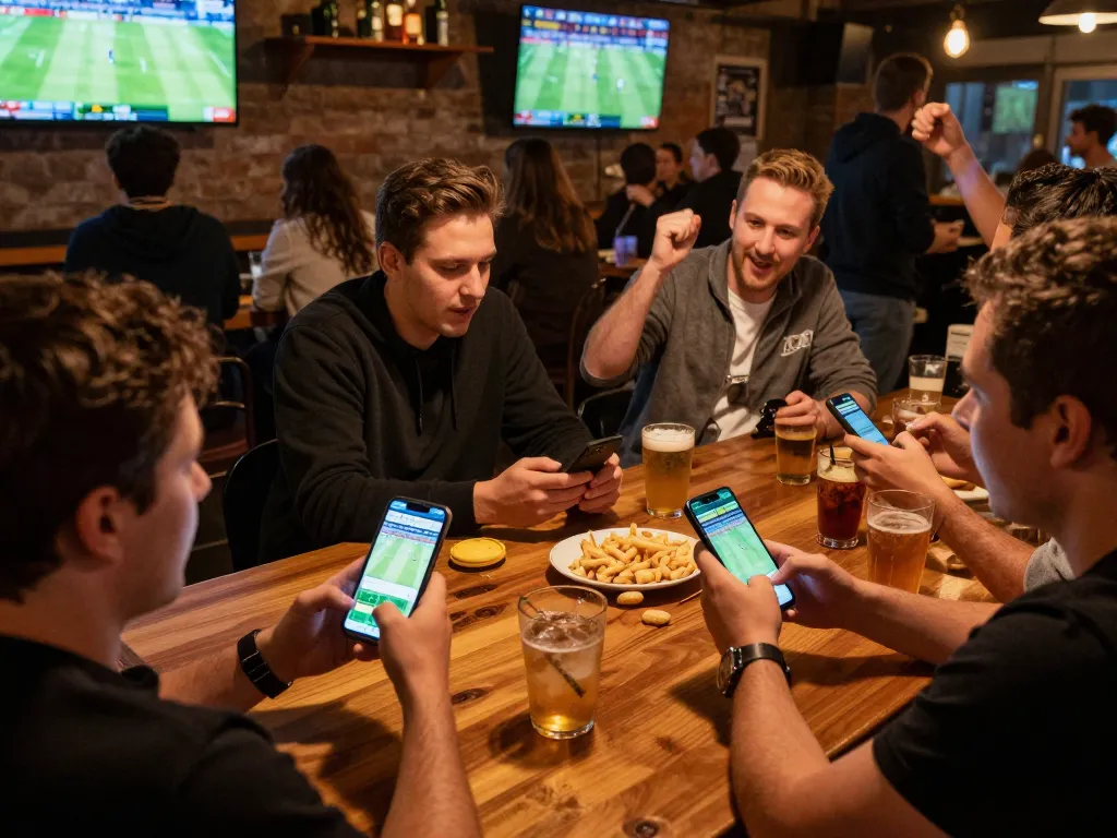Faça apostas de forma simples usando o app 12Bet durante eventos esportivos ao vivo com amigos