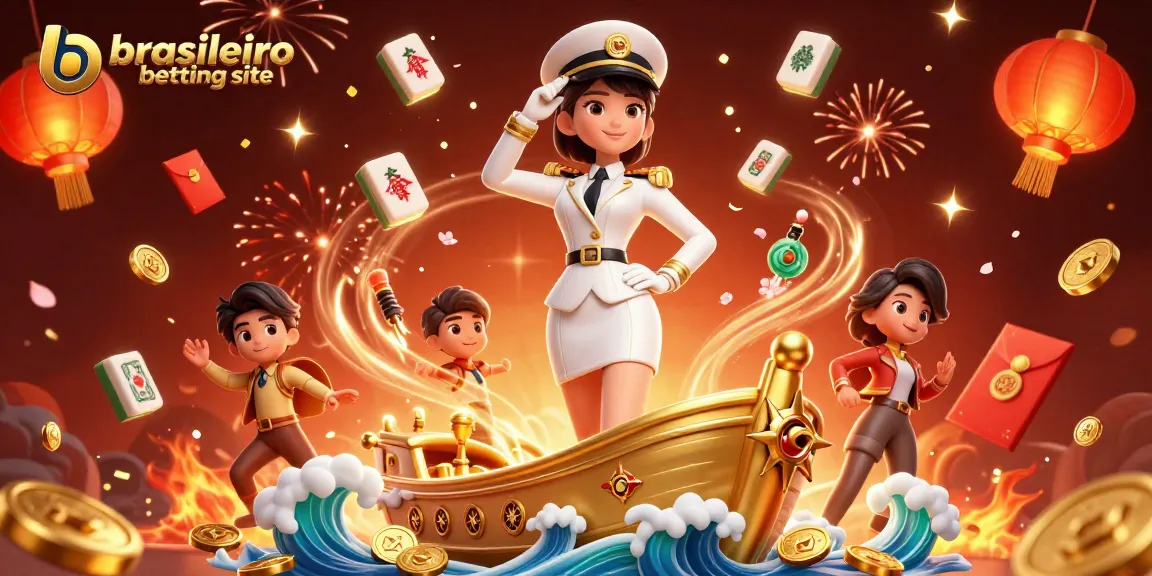 Experience thrilling action at the brasileiro betting site with festive elements and winning energy.
