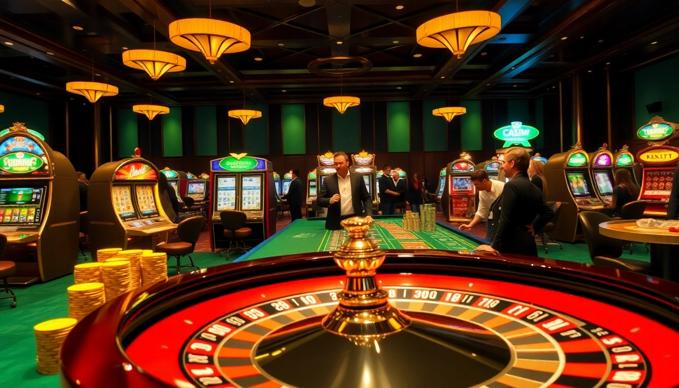 GG88 offers an exciting casino experience with vibrant slot machines and engaging table games.