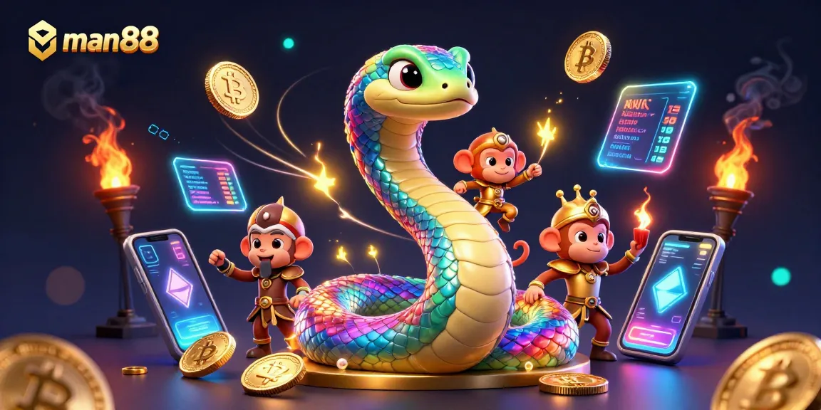 Experience thrilling gameplay at man88 with vibrant casino elements and magical visuals.